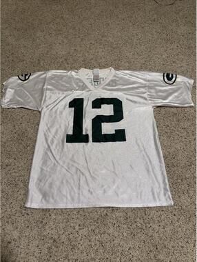 NFL Men's White and Silver Tshirt